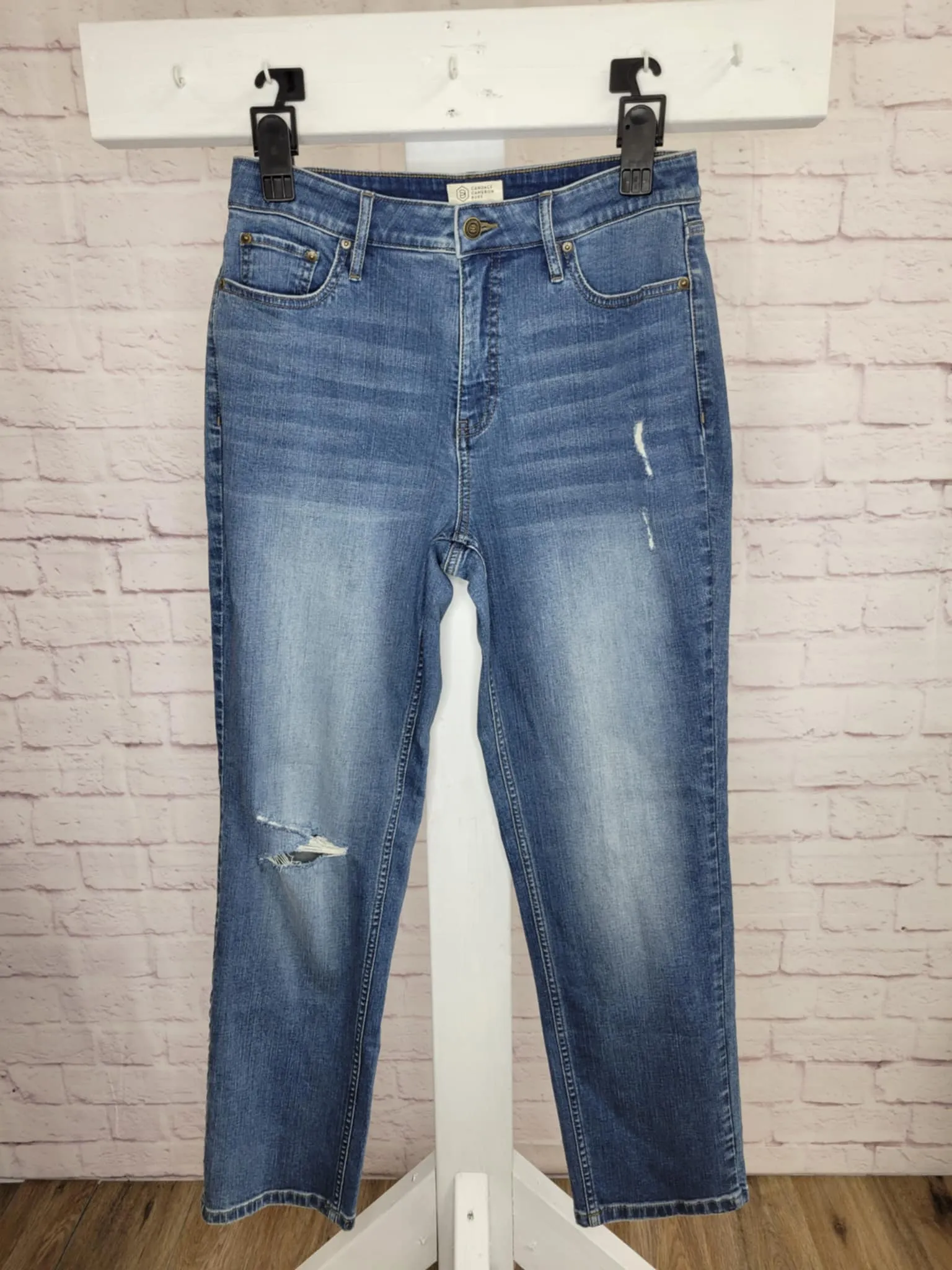 12R DELMAR A574867 Candace Cameron Bure Regular Pacific Denim Girlfriend Jean