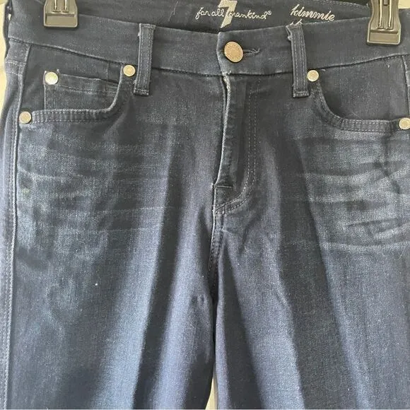 7 For All Mankind Kimmie Straight Leg Jeans size 23