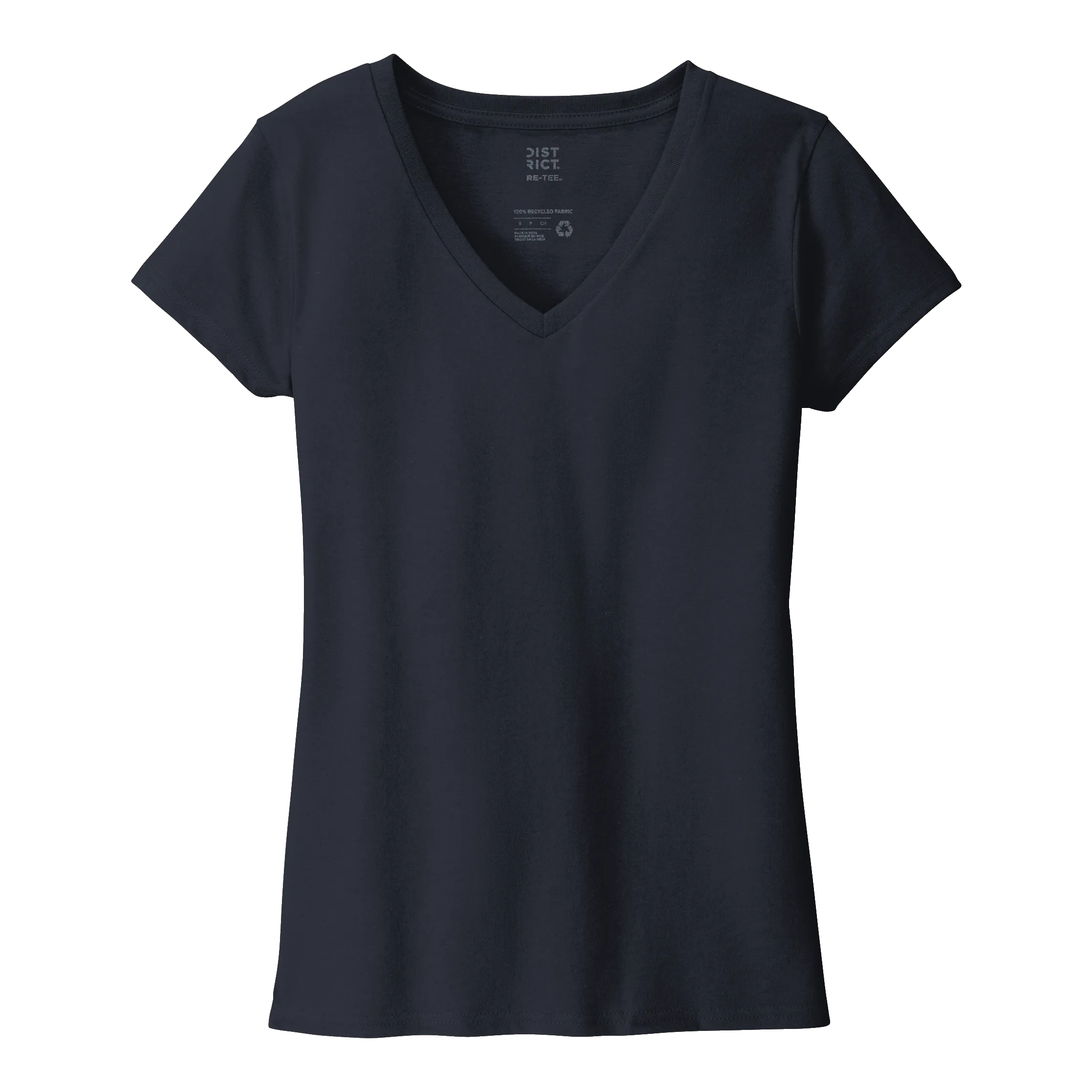 A2058W Ladies Re-Tee V-Neck