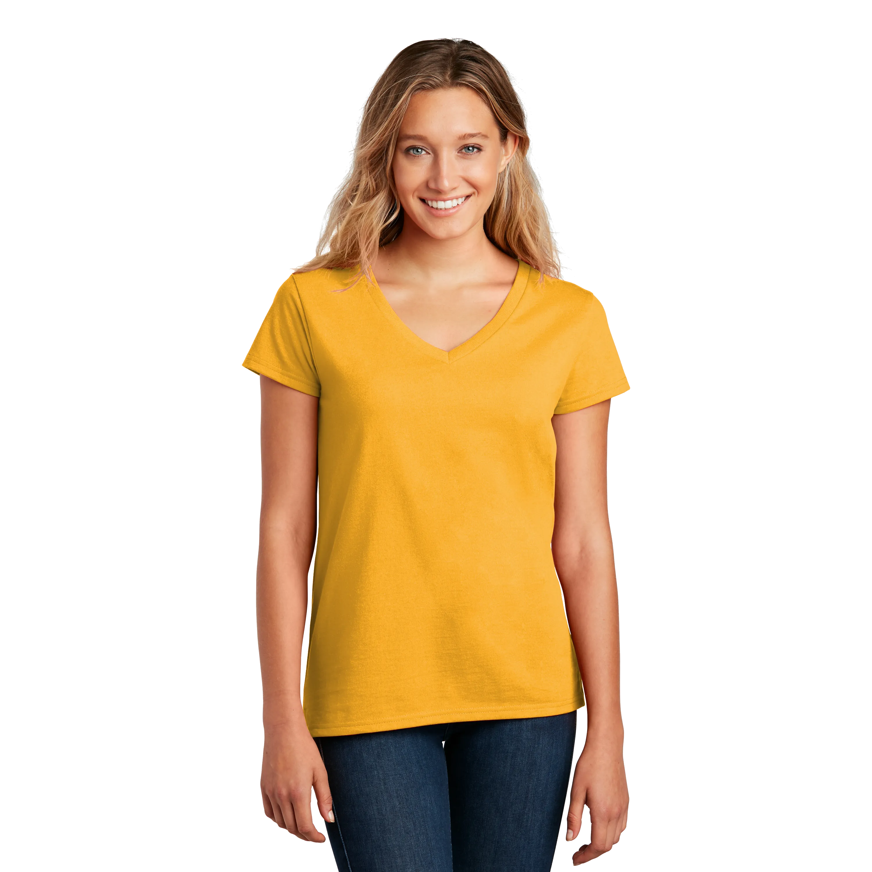 A2058W Ladies Re-Tee V-Neck