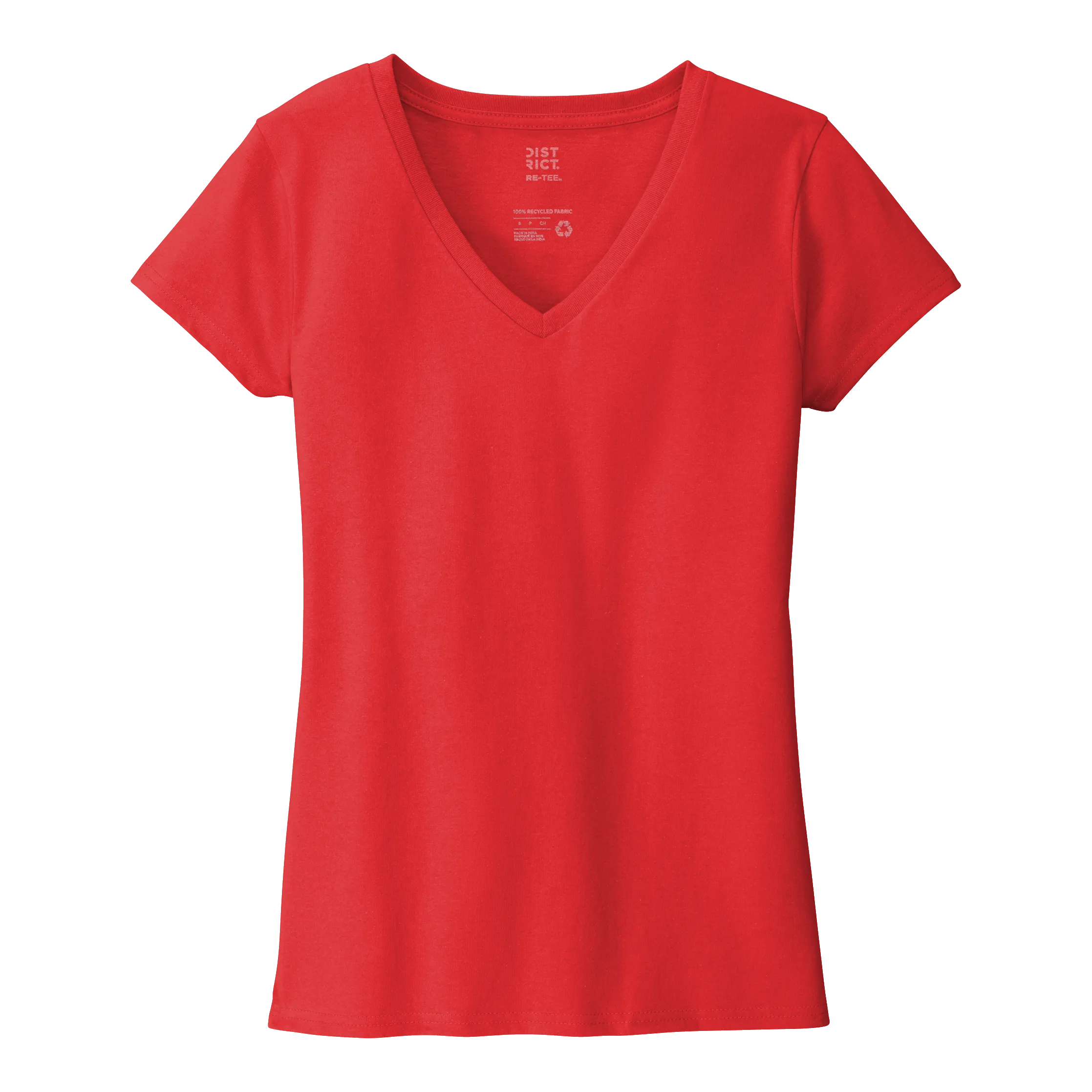 A2058W Ladies Re-Tee V-Neck