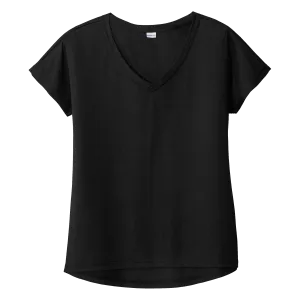 A2070 Ladies Tri-Blend Wicking Dolman Tee