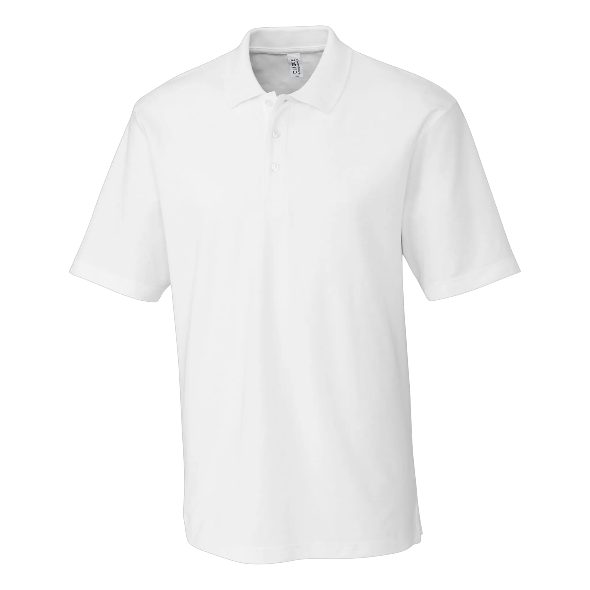 Addison All Cotton Pique Short Sleeve Mens Polo
