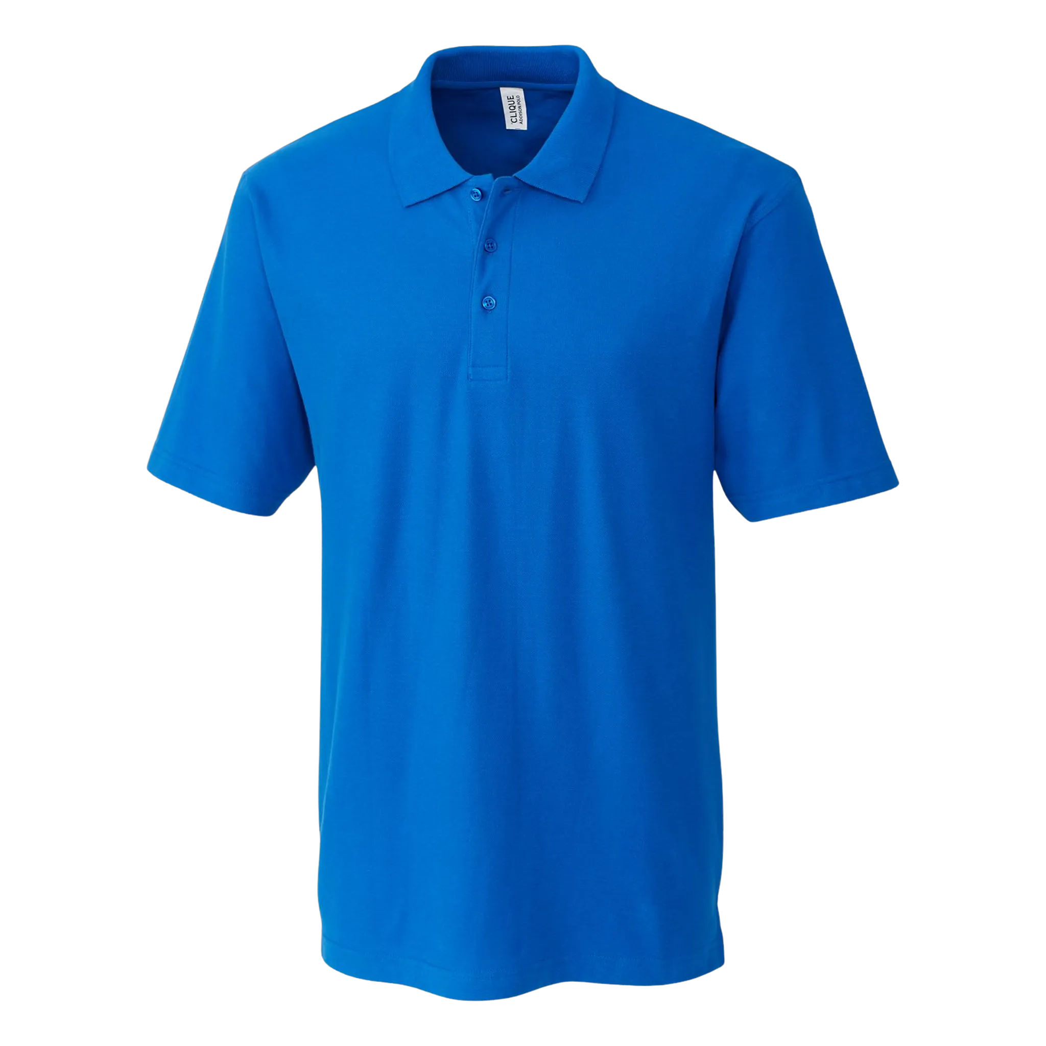 Addison All Cotton Pique Short Sleeve Mens Polo