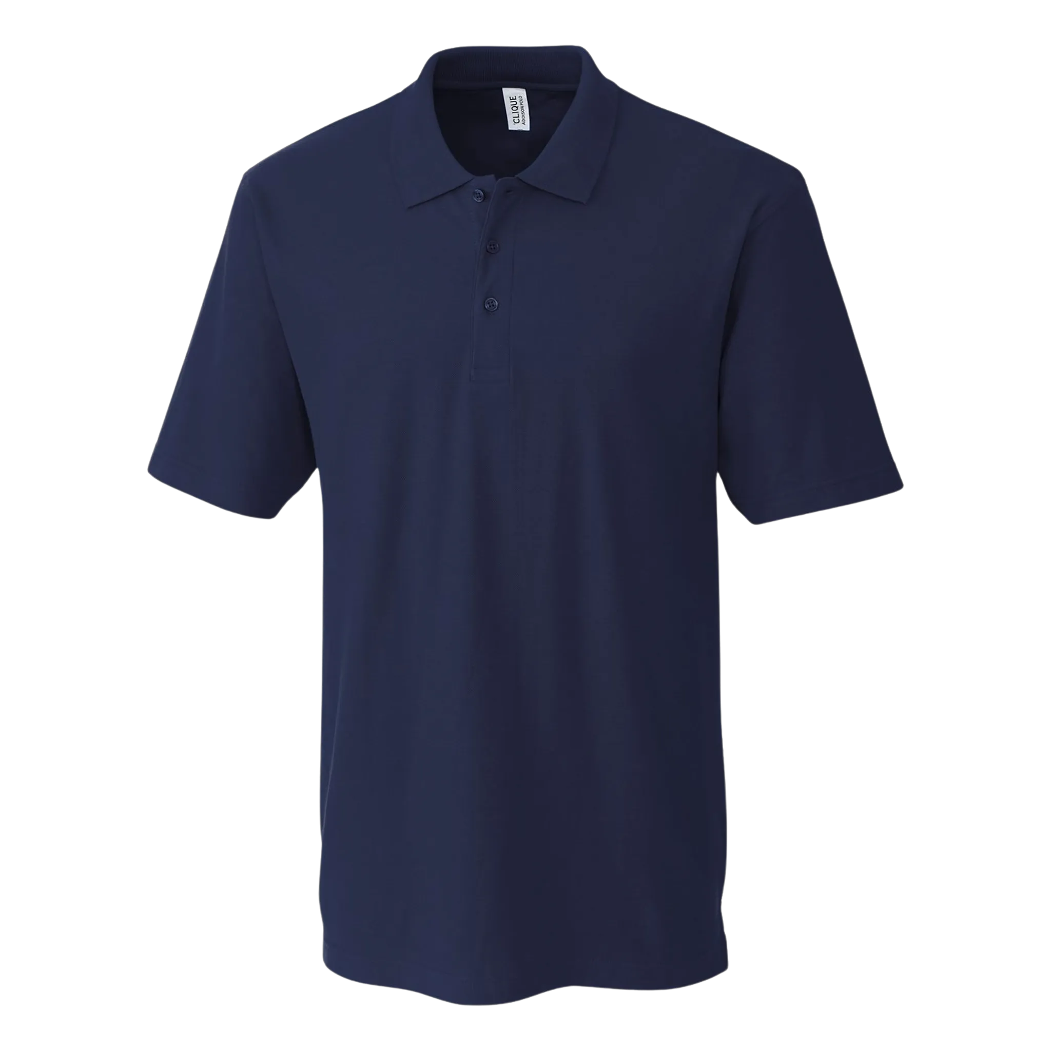 Addison All Cotton Pique Short Sleeve Mens Polo