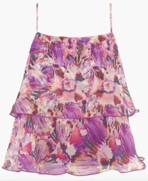 Adelyn Rae - Luna Tiered Ruffle Tank (Final Sale)