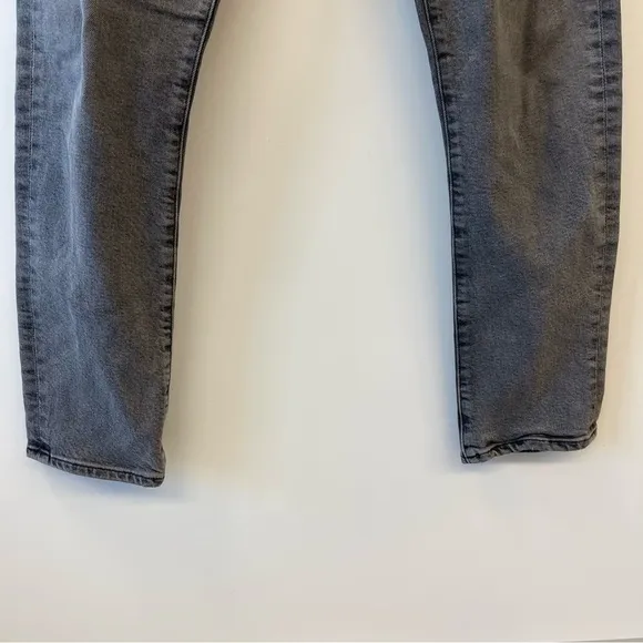 Agolde Toni Mid Rise Straight Leg Jeans in Ceremony Gray 28