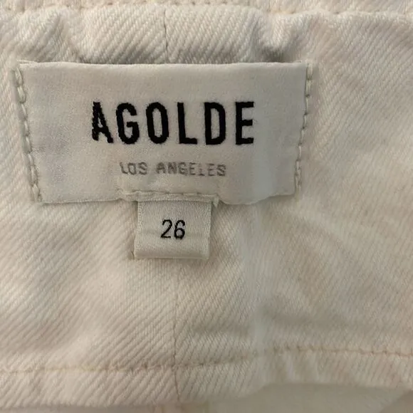 Agolde Celia Paperbag Shorts