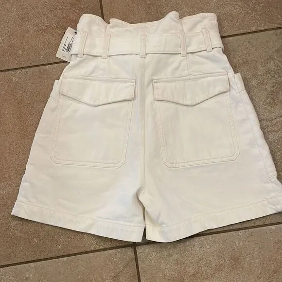 Agolde Celia Paperbag Shorts