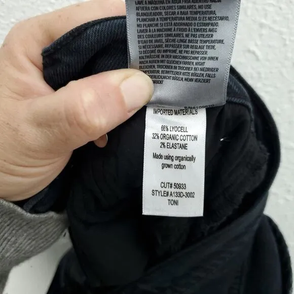 AGOLDE Toni Mid Rise Straight Raw Hem In feral Revolve Jeans