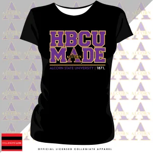 ALCORN STATE | HBCU MADE Black Ladies Tees (**)
