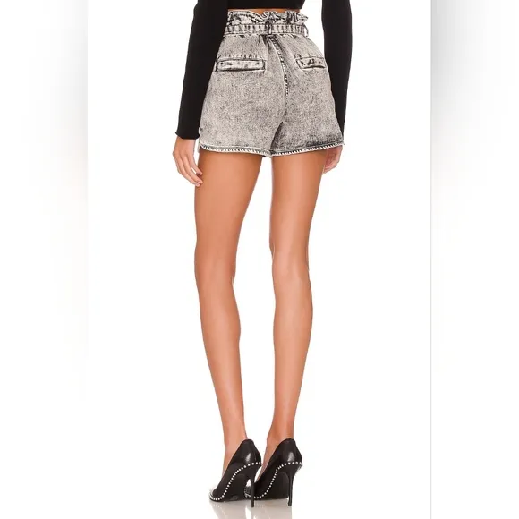 ALL SAINTS DALE PAPERBAG SHORTS