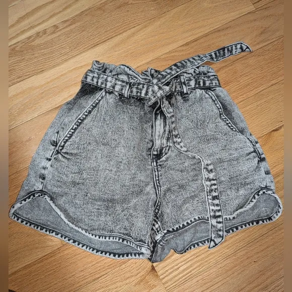 ALL SAINTS DALE PAPERBAG SHORTS