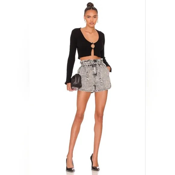 ALL SAINTS DALE PAPERBAG SHORTS