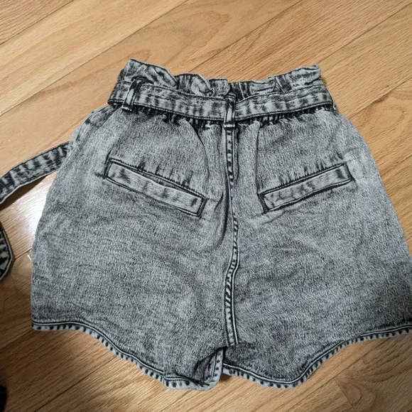 ALL SAINTS DALE PAPERBAG SHORTS