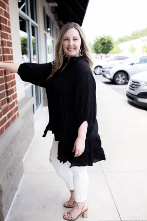 All Sass Black Tunic
