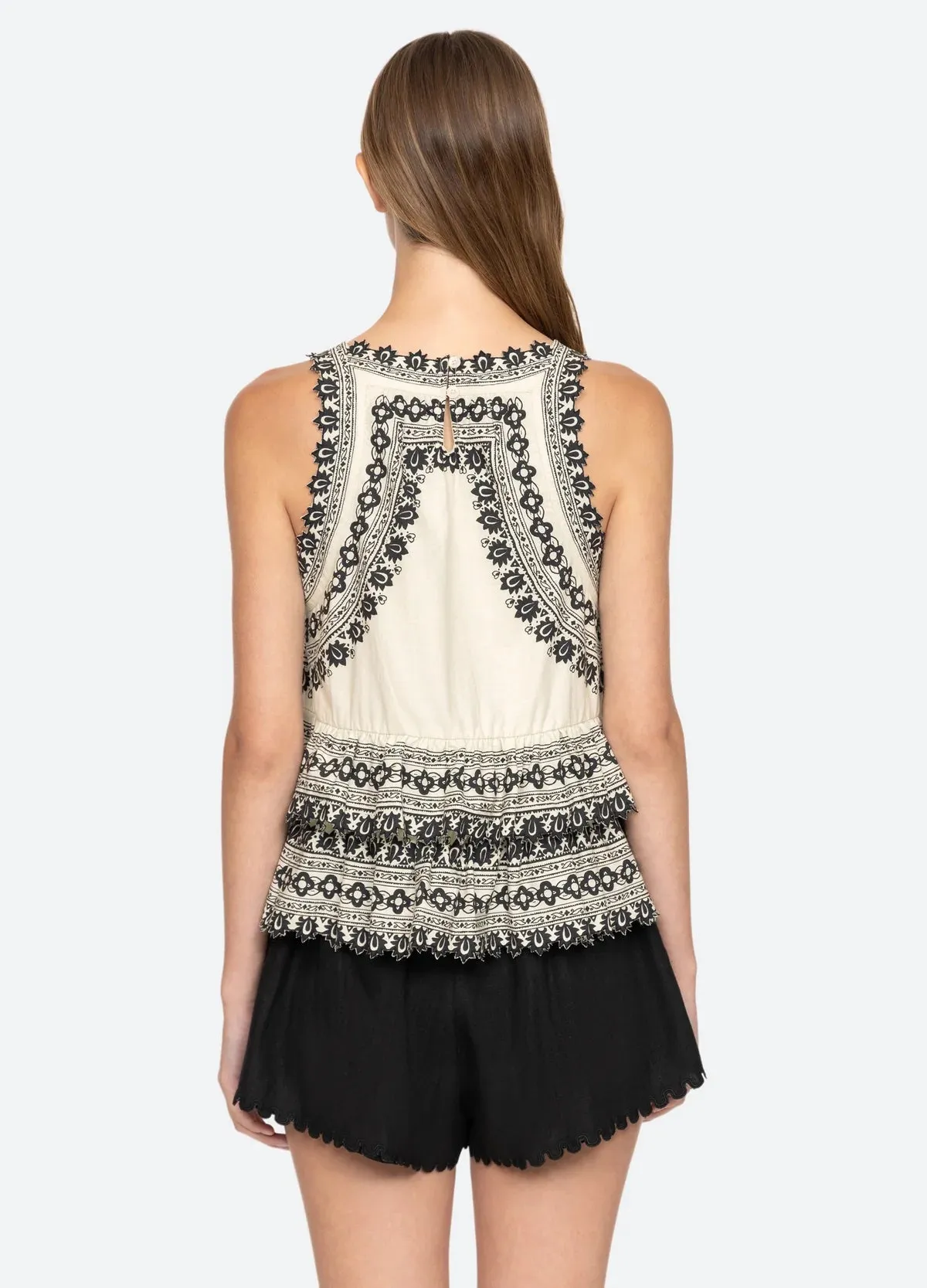 Amina Tank - Cream