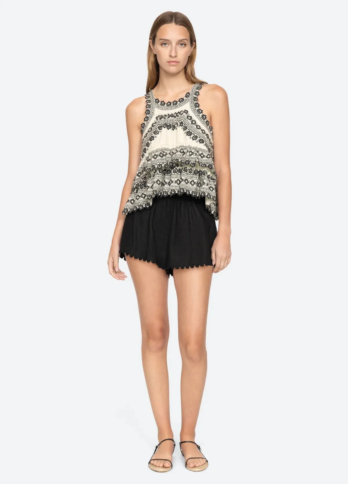 Amina Tank - Cream