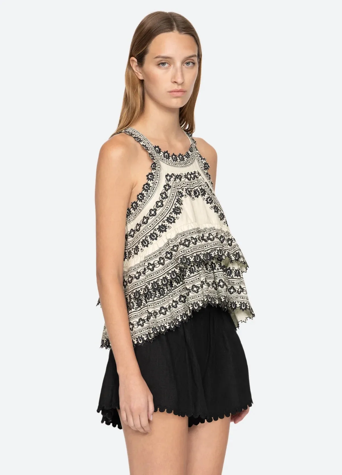Amina Tank - Cream