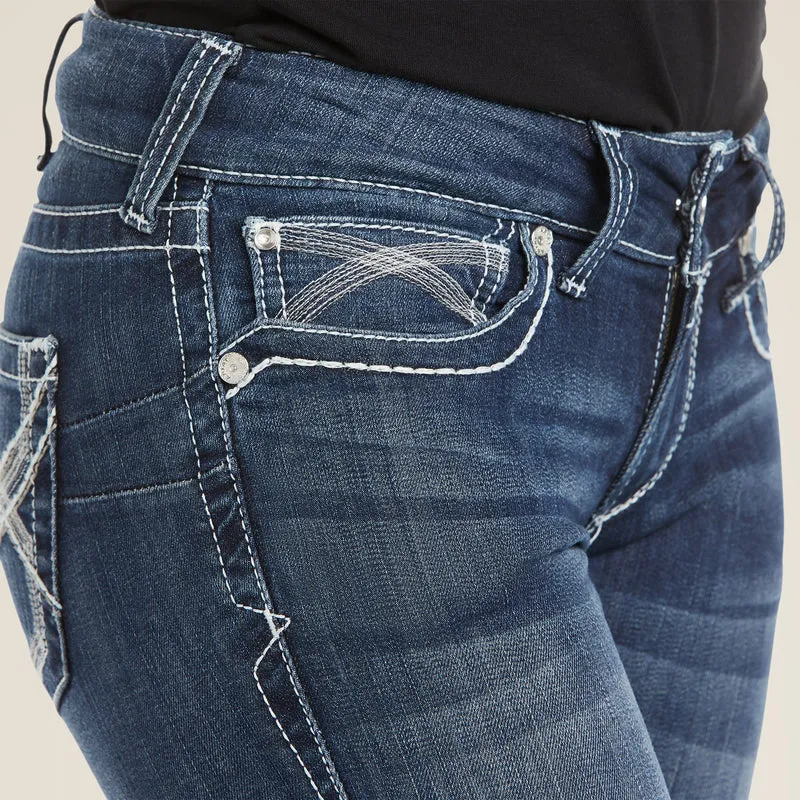 ARIAT Womens Ivy Straight Leg Jean Ivy Dresden-10024300