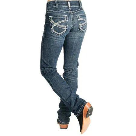 ARIAT Womens Ivy Straight Leg Jean Ivy Dresden-10024300