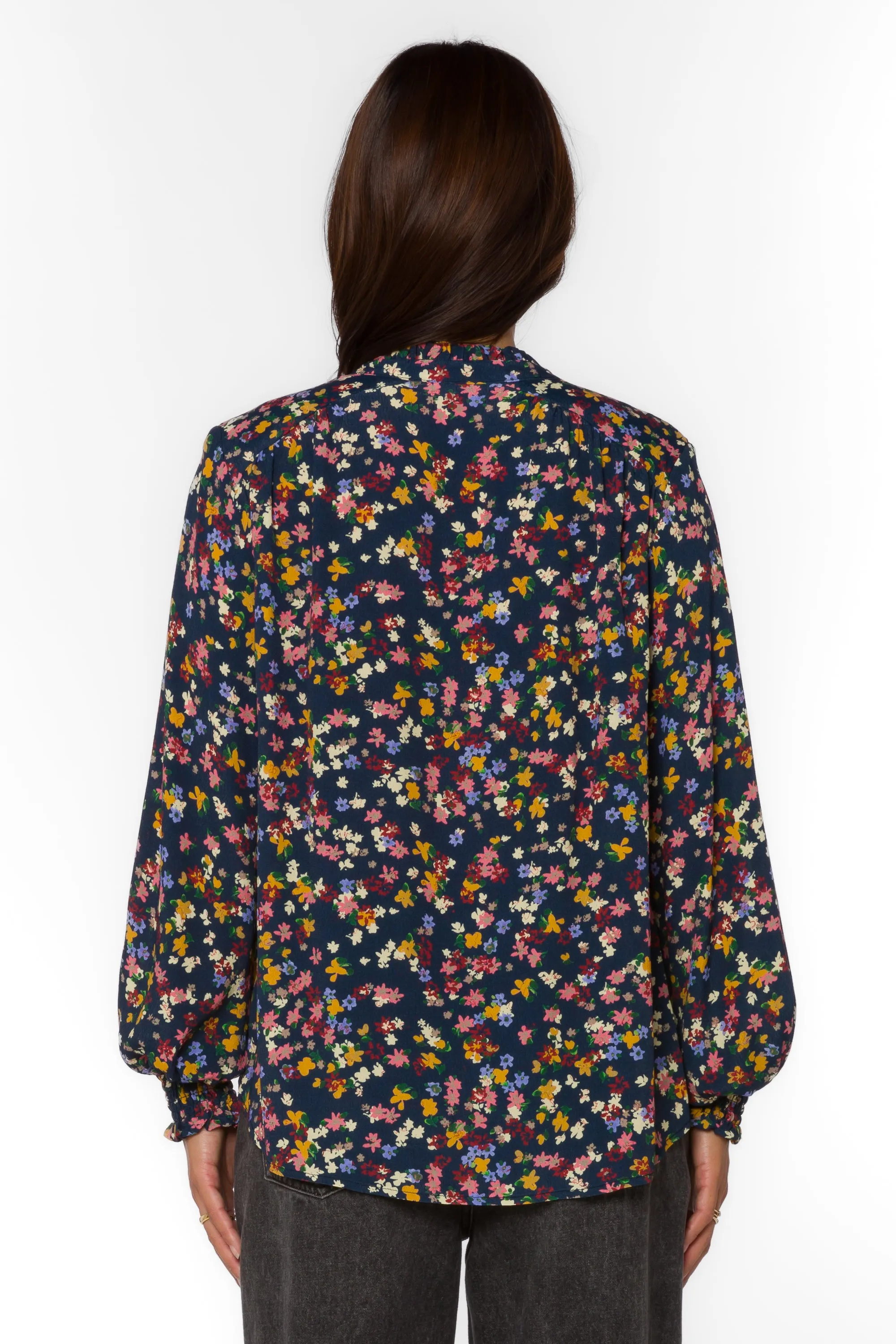 Avena Multi Ditsy Floral Blouse