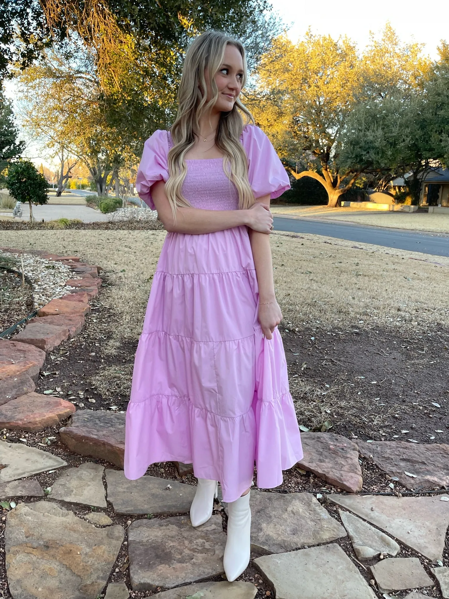 BabyDoll Midi Dress