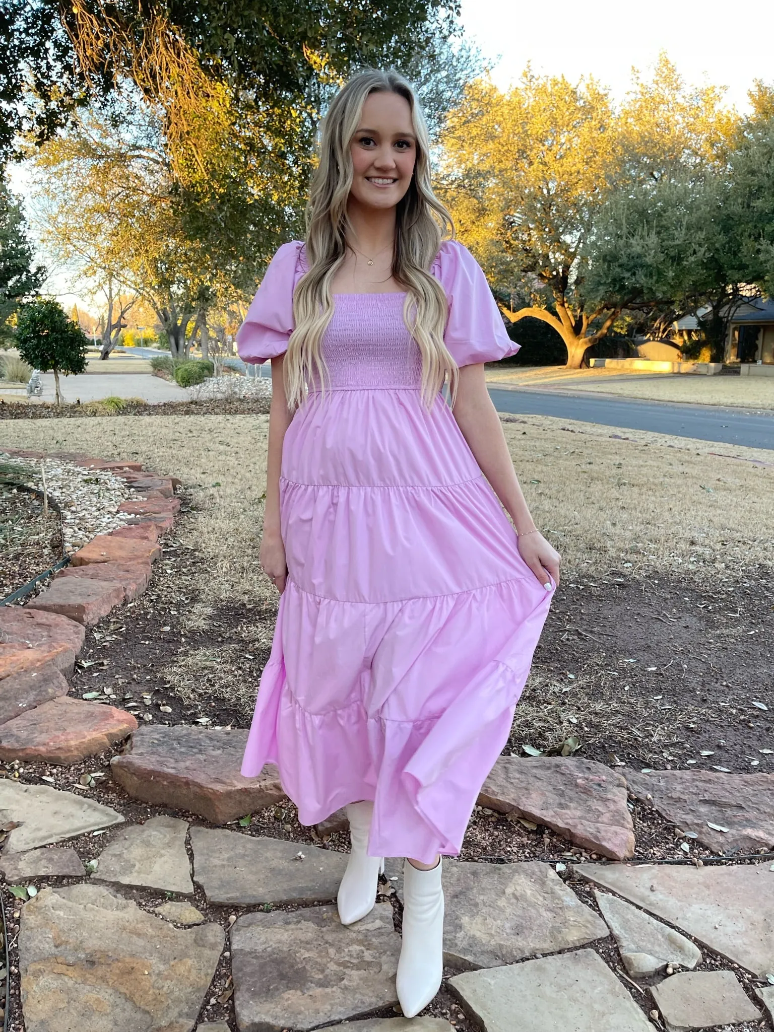 BabyDoll Midi Dress