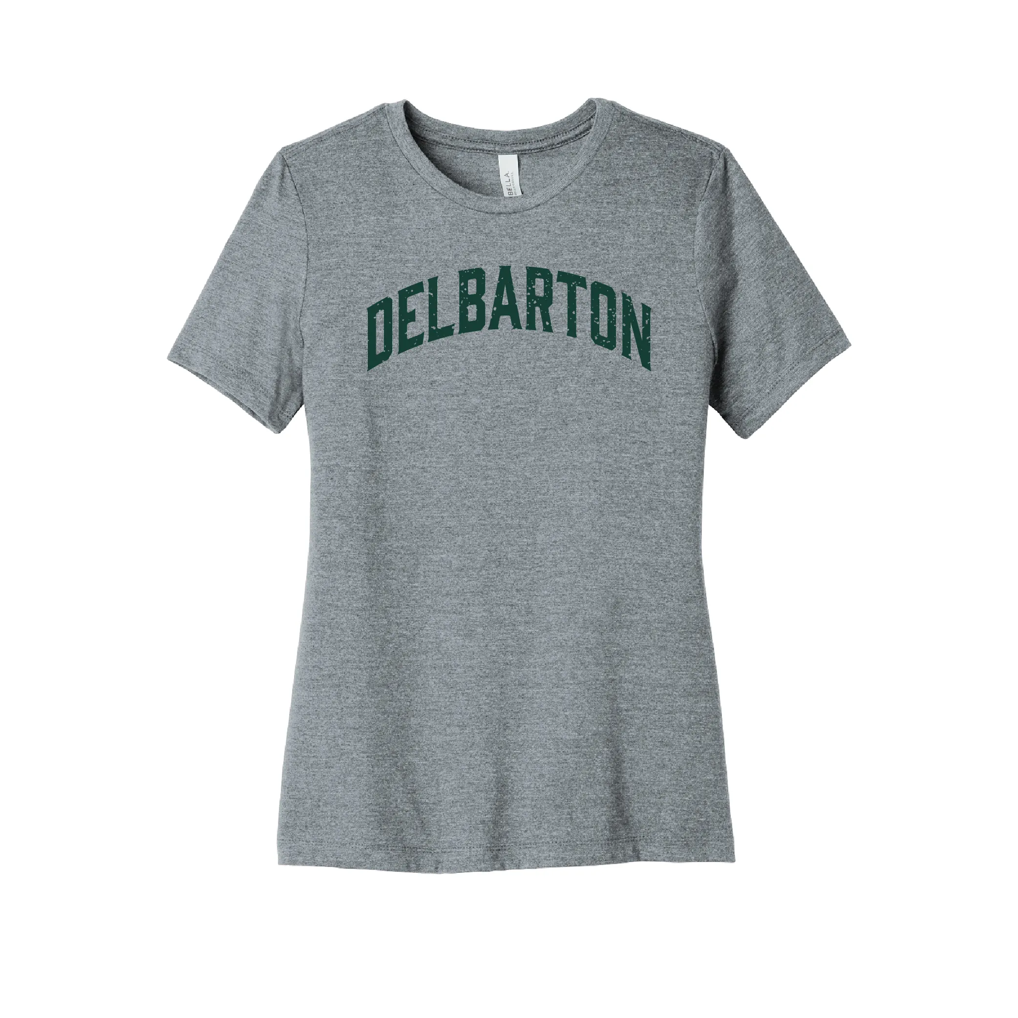 B&C LADIES Arched Delbarton Tee- Athletic Heathered Gray