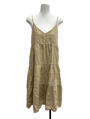 Beige Tiered Dress TEM
