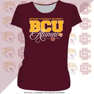 Bethune-Cookman | FANCY ALUMNI Maroon Ladies Tees (**)