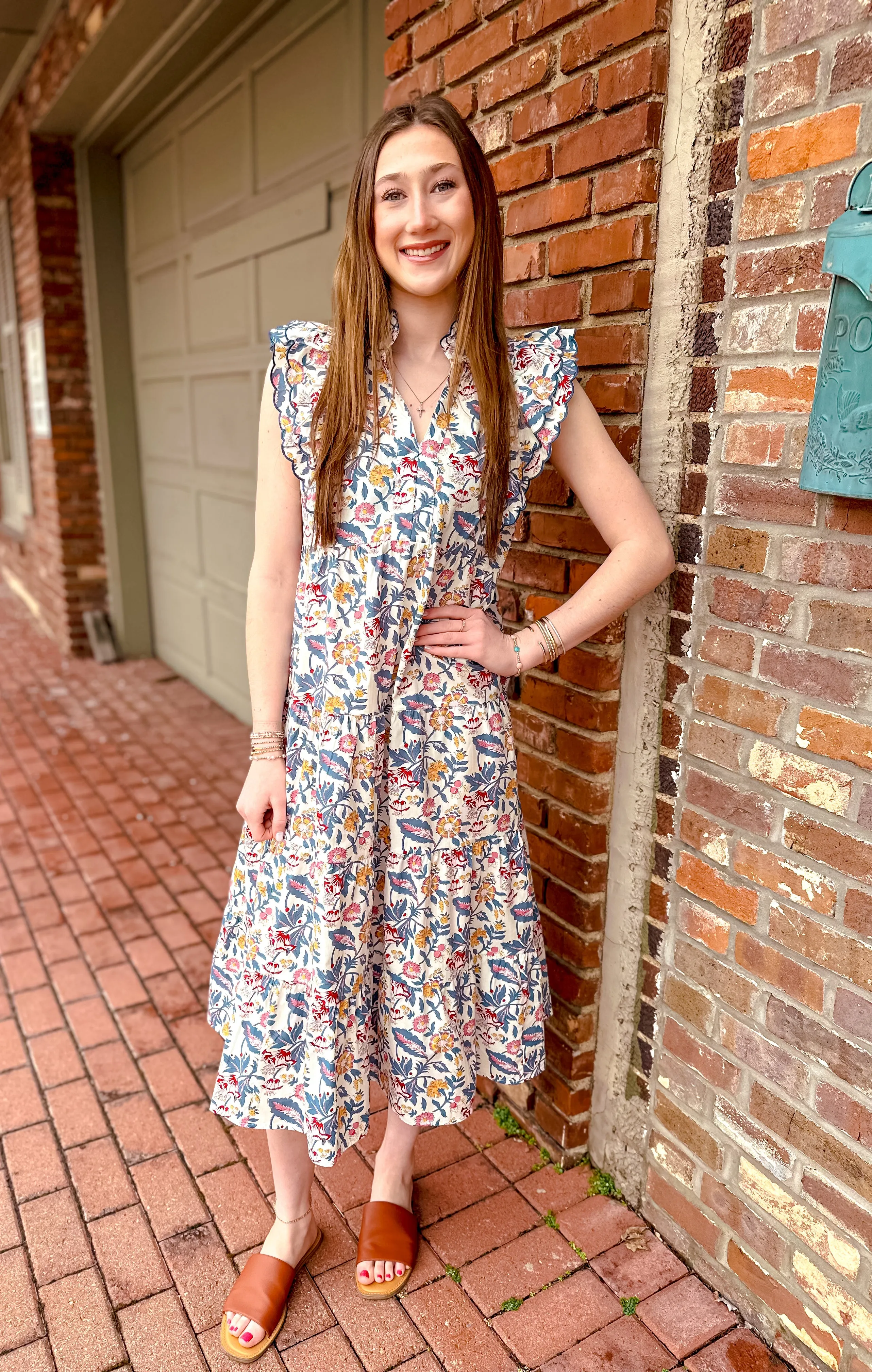 Beyond Lovely Midi Dress