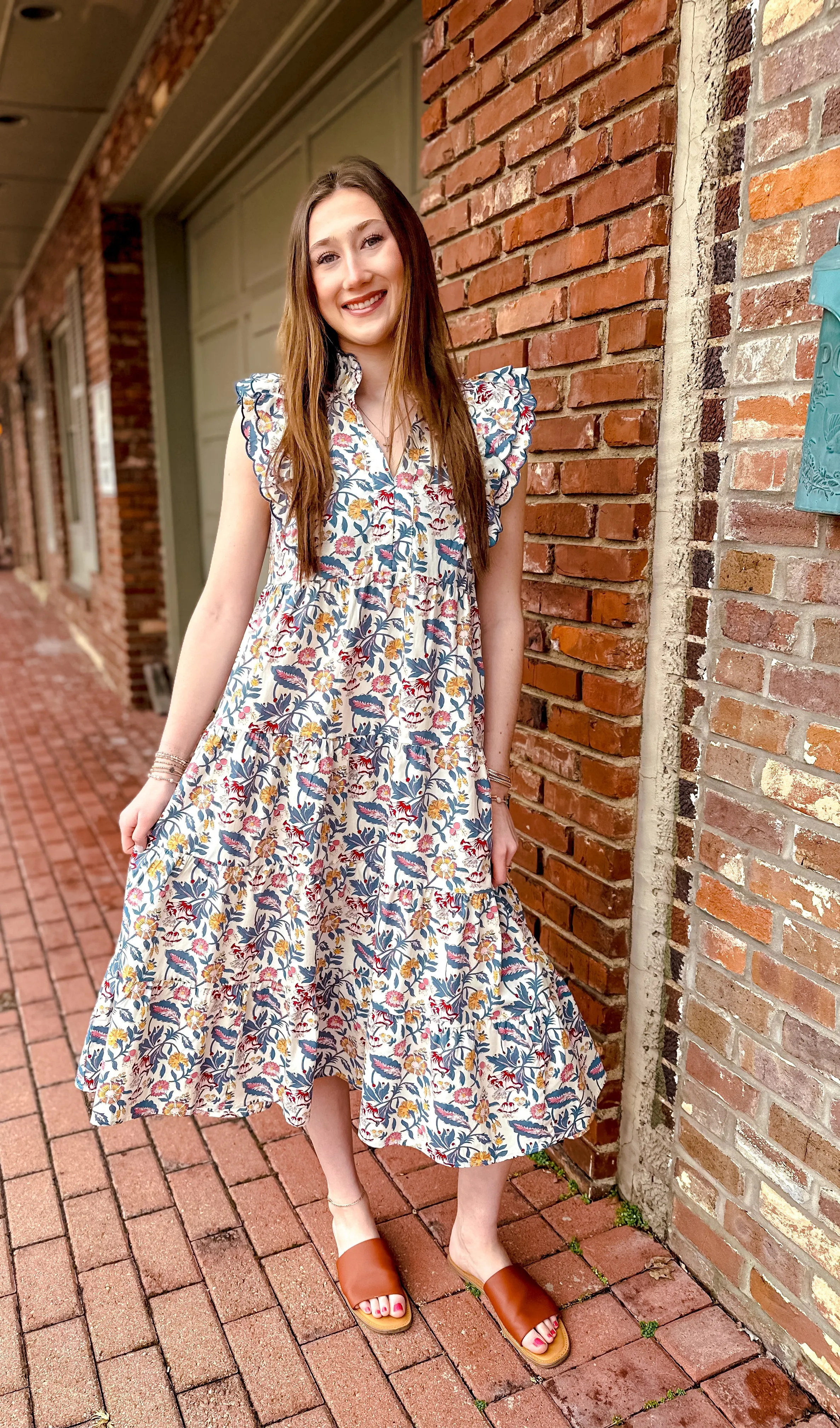 Beyond Lovely Midi Dress