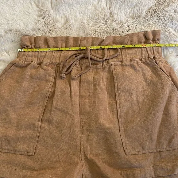 Blank NYC Incense Shorts Tan Size S