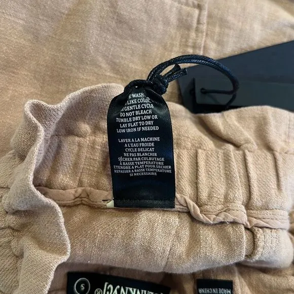Blank NYC Incense Shorts Tan Size S