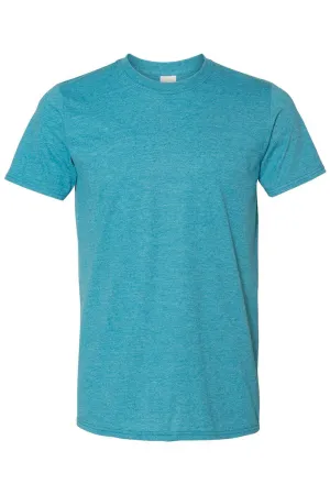 Bleached Rockin' Turquoise Softstyle Adult T-Shirt
