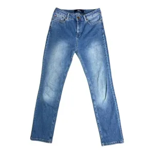 Boden Trafalgar Straight Leg Blue Jeans Medium Wash High Rise Stretch US 6