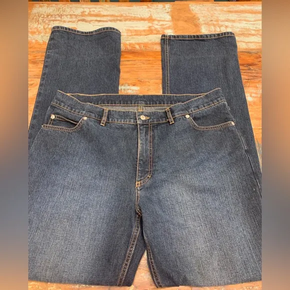 Bogner Plus Size‎ Women’s Straight Leg Jeans - Size 14 Long