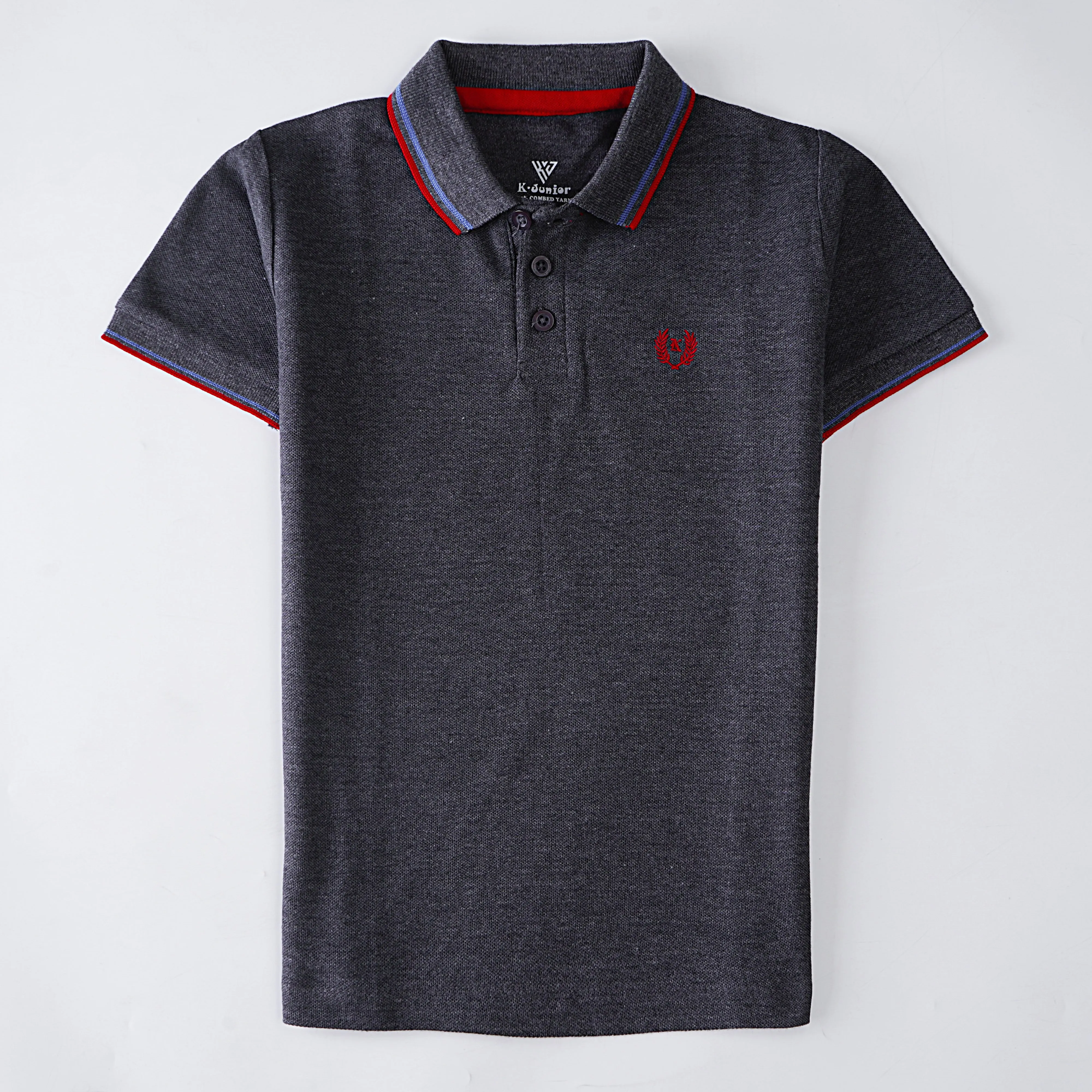 Boys Half Sleeves Polo T-Shirt (K-Logo)