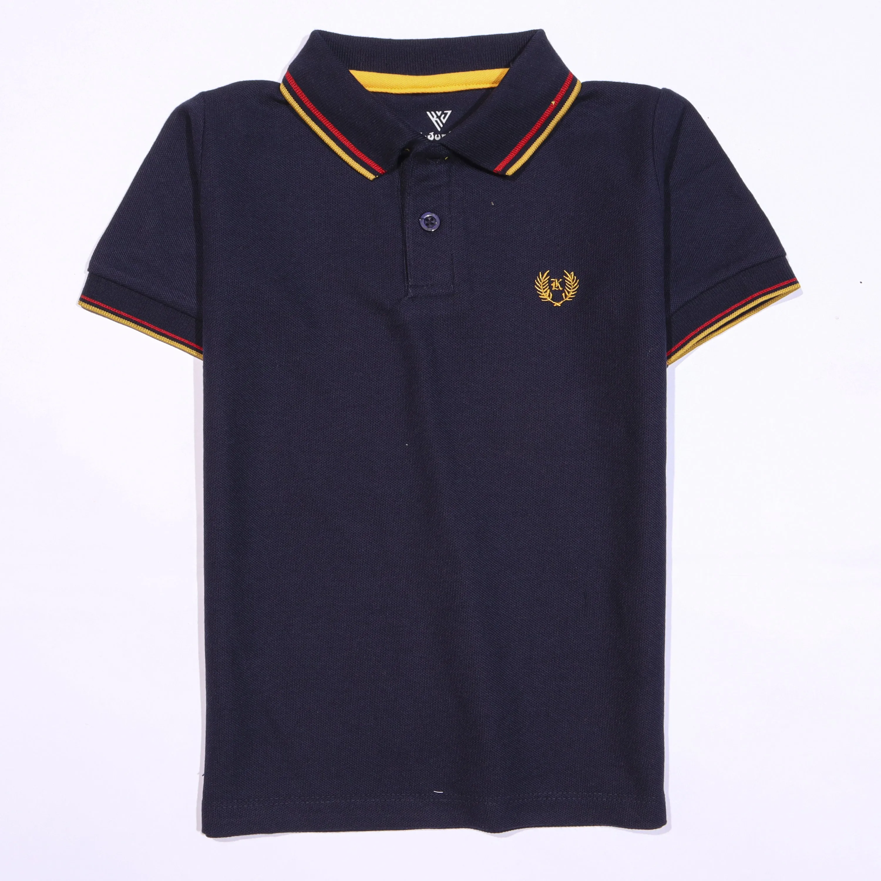 Boys Half Sleeves Polo T-Shirt (K-Logo)