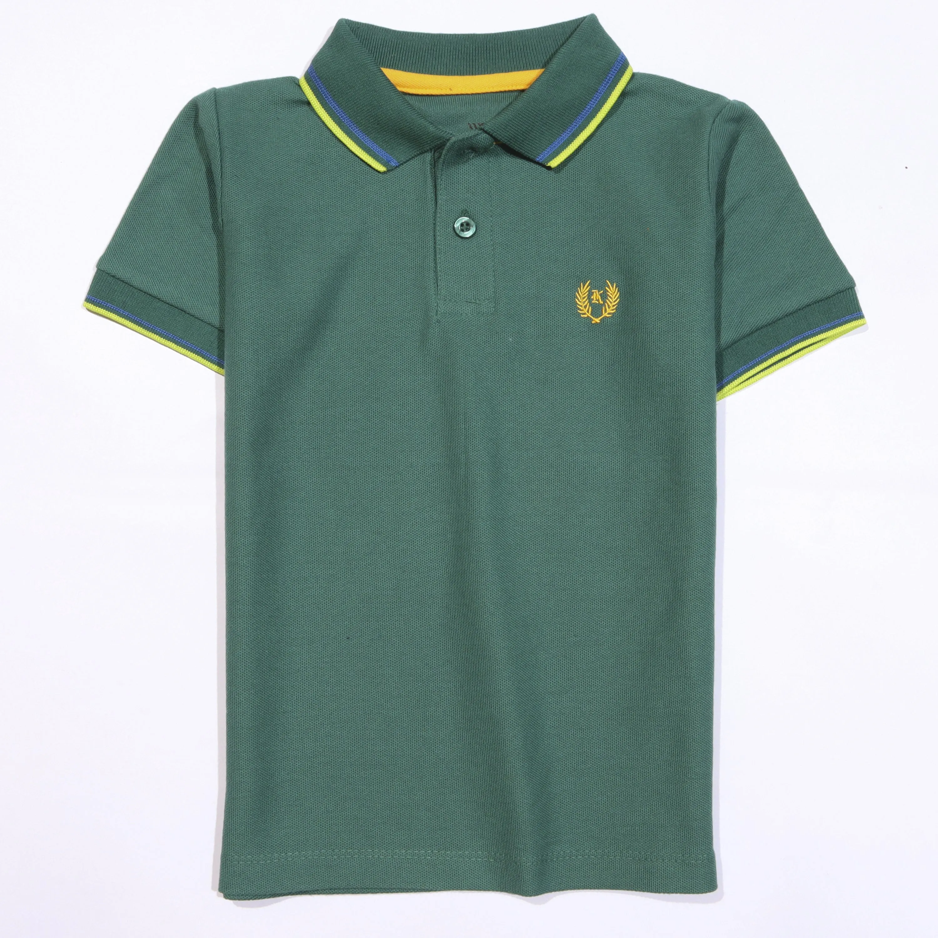 Boys Half Sleeves Polo T-Shirt (K-Logo)