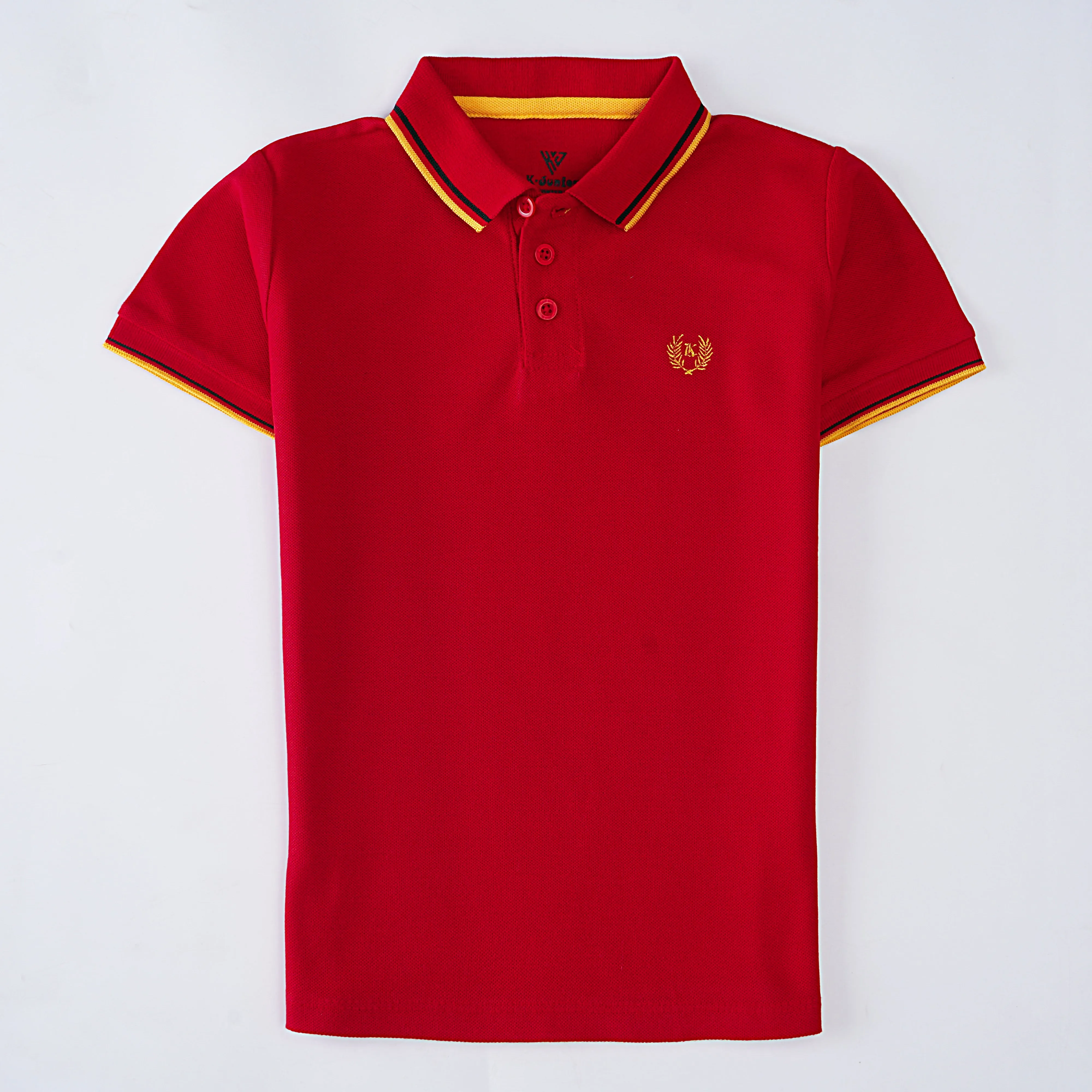 Boys Half Sleeves Polo T-Shirt (K-Logo)
