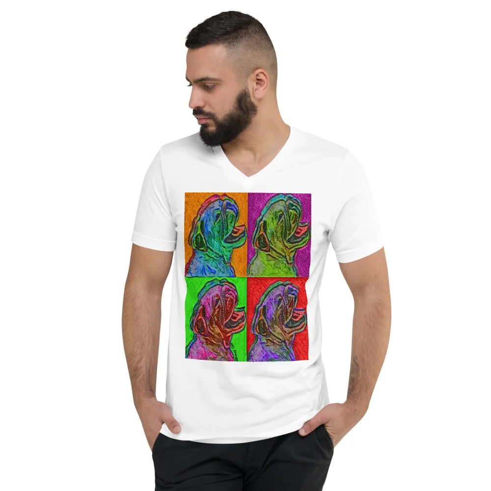 Bulldog King V-Neck Tee