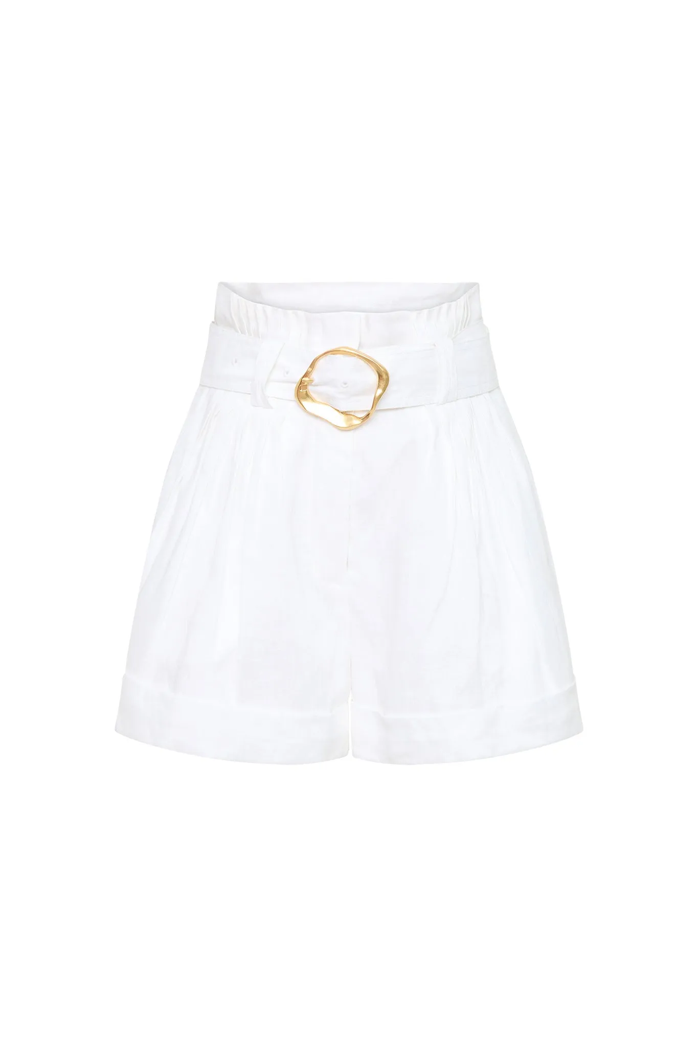 Byblos Belted Linen Short