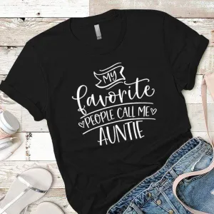 Call Me Auntie Premium Tees