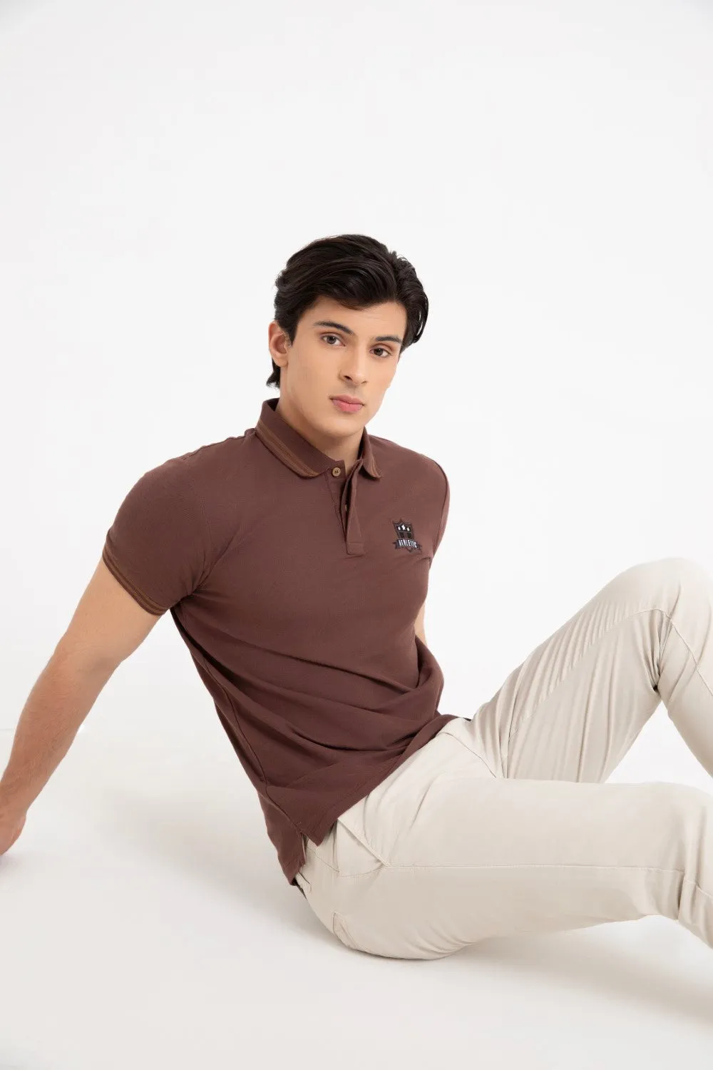 Cappacino Collar T-Shirt