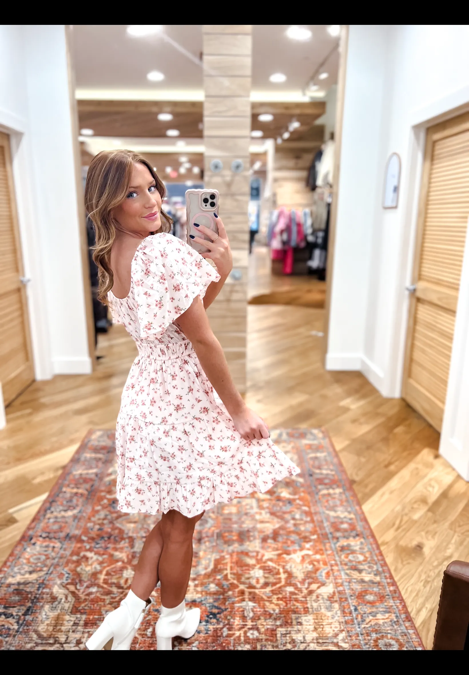 Cherry Blossom Mini Dress