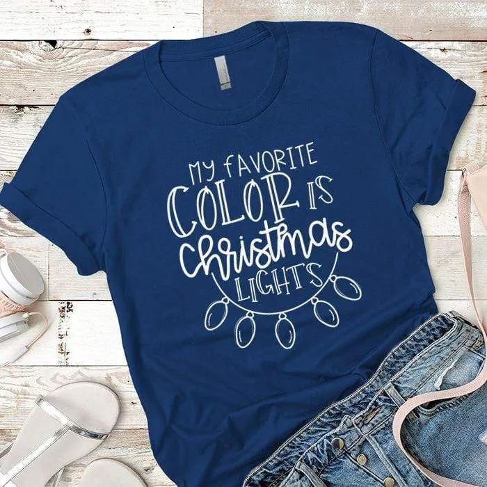 Christmas Lights Premium Tees