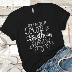 Christmas Lights Premium Tees