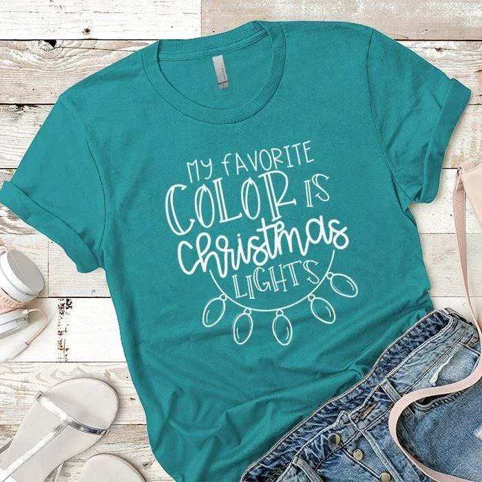 Christmas Lights Premium Tees